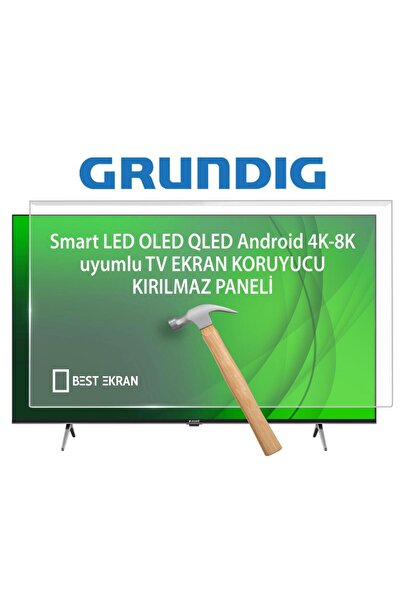 Grundig 43 Ggu 7900 B Tv Ekran Koruyucu 43" Inç | 109 Ekran Uydu Alıcılı 4k U...