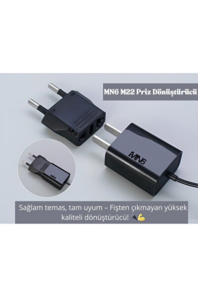 MN6 M22 Priz Donusturucu Tipi Amerikan-3 Adet-a-kalite.avrupa Priz.şarj Aleti Fiş Dönüştürücü