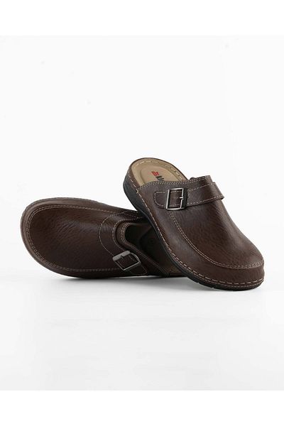 DR KLOMPA Ανδρικές παντόφλες Sabo Ms303 Brown Marlow Orthopedic Sabo Slippers