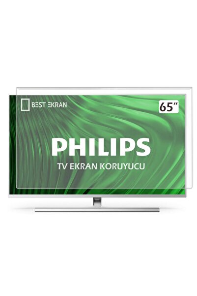 Bestekran Philips 65pus8808 Tv Ekran Koruyucu 65 Inç 164 Cm Uydu Alıcılı Smar...