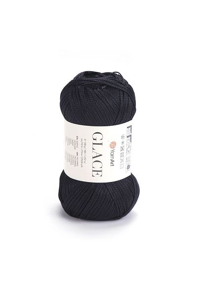 Yarnart Glace Hand Knitting Yarn,100G / 210m – 52% Acrylic 48% Polyamide–Bright Colored Summer Hand Knitting Yarn