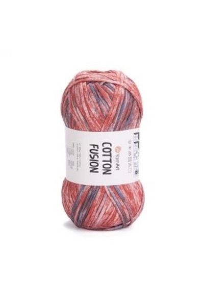 Yarnart Cotton Fusion - Hand Knitted String Ebruli-3654
