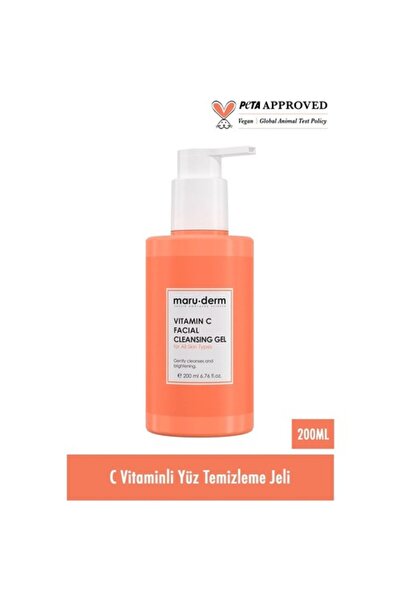 Maru.Derm Maruderm C Vitamini Yüz Yıkama Jeli 200 Ml (W)