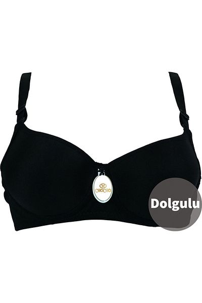 CHC Chocho Women's Underwire Padded Black Bra