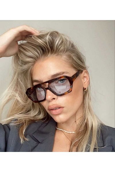 Pierre Lotus Leopard Patterned Women's Sunglasses Plg1106.