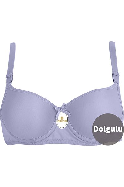 CHC Chocho Women's Underwire Padded Baby Blue Bra