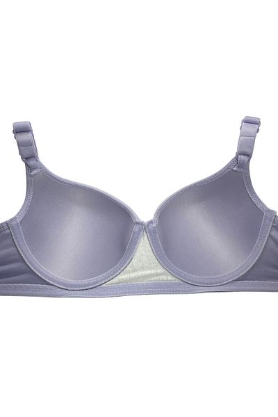 CHC Chocho Women's Underwire Unpadded Baby Blue Bra