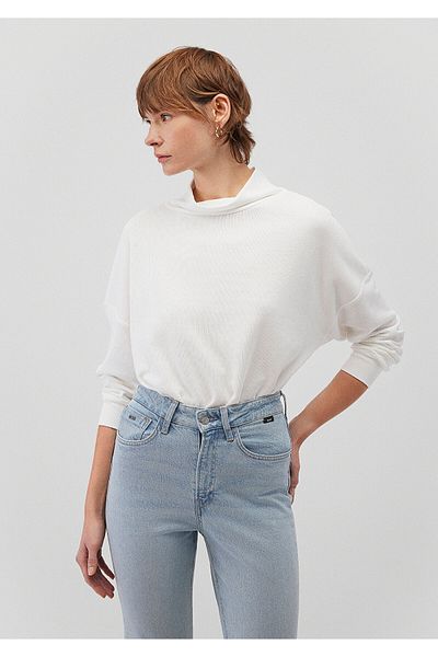 Mavi Bluza Lux Touch White Modal - Tencel Tm 1611224 -70057