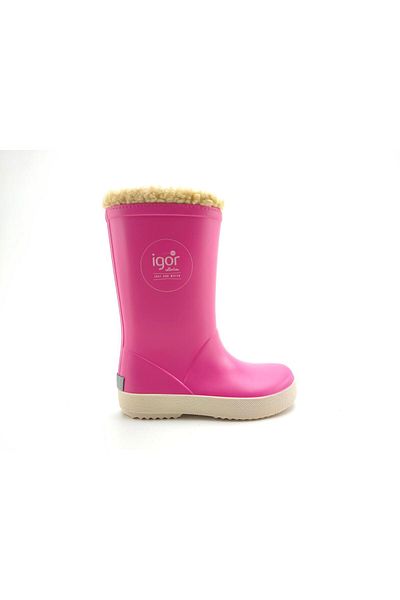 IGOR Furry Rain Boots Splash Nautico Borreguito W10207