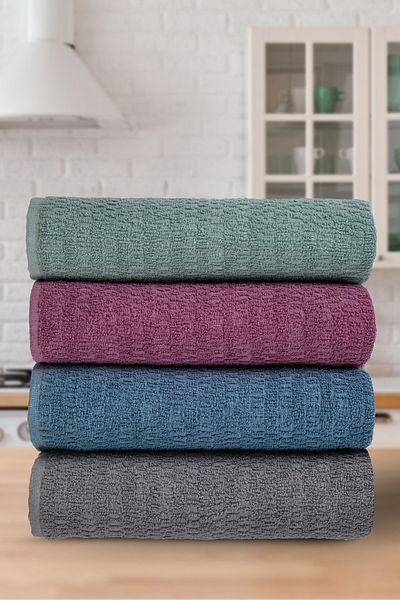 AKN Soft Touch 4-Piece Hand Towel Set 40X60 cm