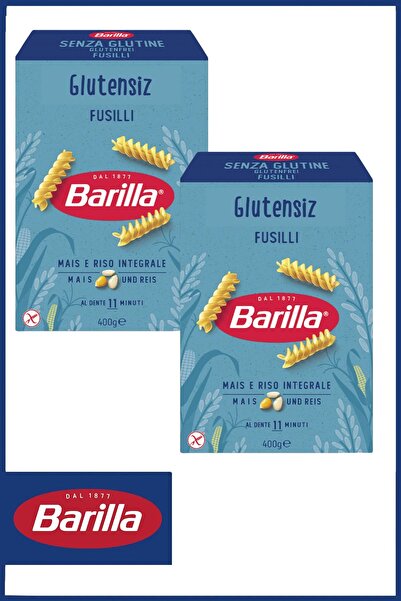 Barilla Glutensiz Burgu (FUSİLLİ) Makarna 400 gr X 2 Adet