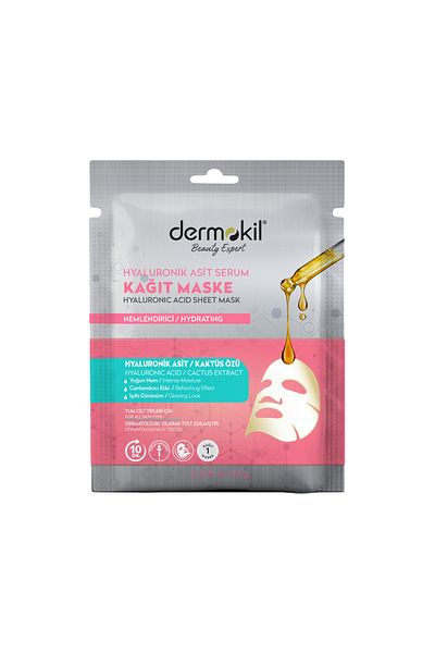 Dermokil Hyaluronic Acid Serum Paper Mask 28 gr