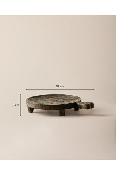 Madame Coco Marigyn Decorative Plate - Brown