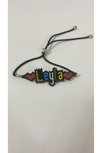 Butik İsimli Delica Boncuk Bileklik(isme özel yapılabilir)