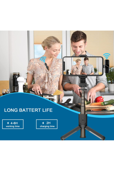 Datastar Çift Mikrofonlu Lightning Kayıt Çözümü (RÖPORTAJ, VLOG, PODCAST)