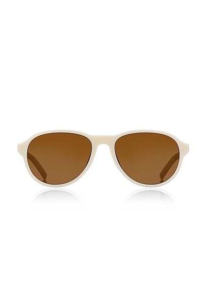 Kinary New Trend Popular Unisex Sunglasses Cream 1042