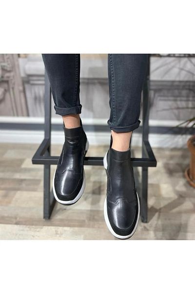 CLAS Swood Merzen 916 Δερμάτινα Κομψά Αθλητικά Ανδρικά Μποτάκια