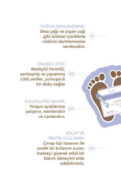 Mjcare Sock Type Foot Care Mask