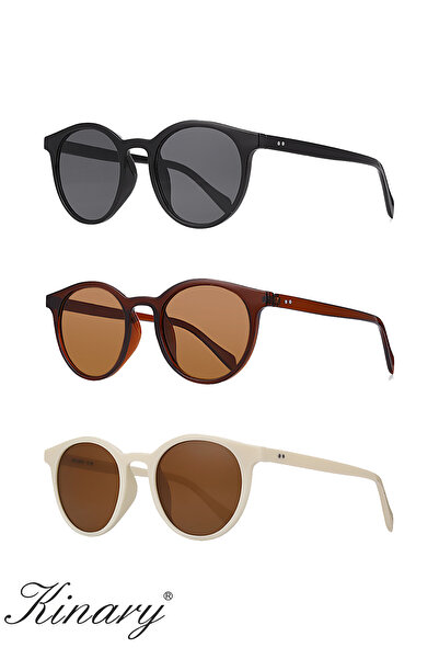 Marco Kinary Uv400 Korumalı Özellikli Unisex Güneş Gözlüğü 3'lü Fırsat Seti 2026