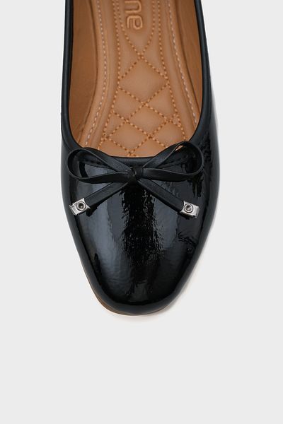 Capone Outfitters Dámské baleríny Hana Trend se vzorem vrásek