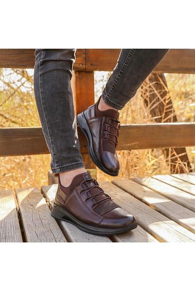 CLAS Swood Merzen 2025 Δερμάτινα Ανδρικά Casual Παπούτσια