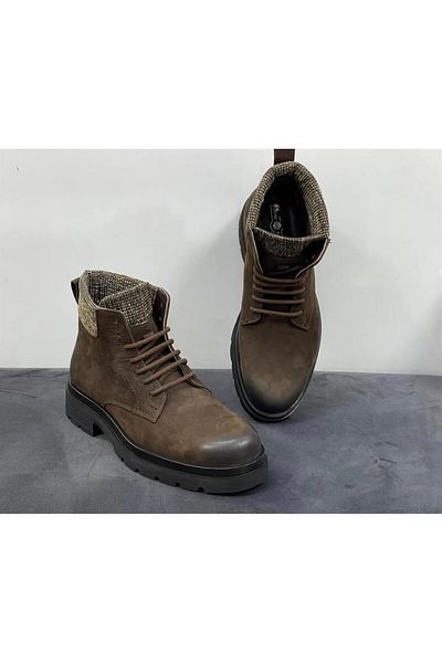 JAMES FRANCO 6945 Nubuck Leather Eva Sole Light Comfortable Men's Casual Boots