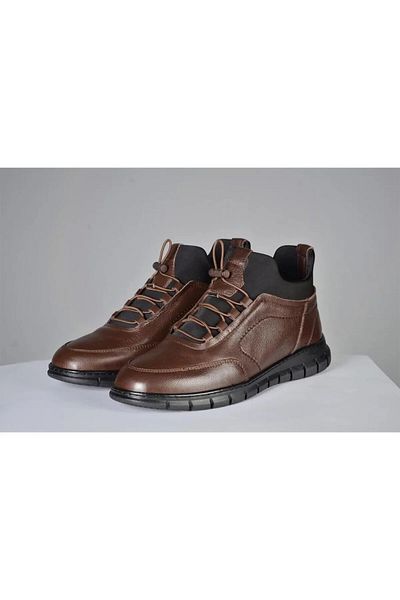 CLAS Ανδρικές μπότες Swood 1716 από γνήσιο δέρμα Stretch ελαστική μαλακή σόλα από καουτσούκ