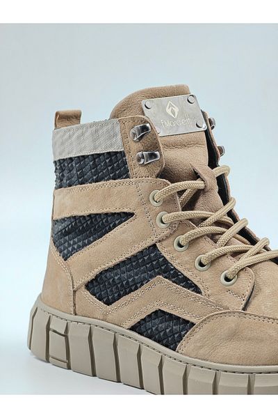 CLASS WOOD Classwood 67-01-00 Pyramid Nubuck Pure Leather Ανδρικές μπότες casual