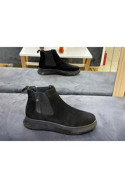 MARCOMEN 14346 Chelsea Air Sole Leather Men's Casual Boots