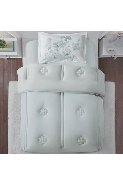Donetella 2-Piece Comforter Set – Single Size 170x230 cm, Microfiber, Digital Quilted 350 Gsm Filling