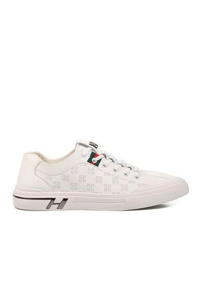 Guja 24y510-3 Lace-Up Ανδρικά Casual Παπούτσια Λευκά