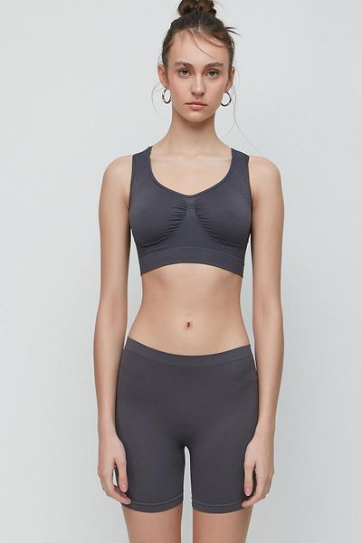 C&City C13003 Women's Long Leg Boxer Anthracite