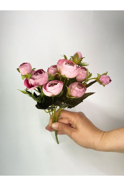 Hobi Stok زهرة لوكس الصناعية - باقة الفاوانيا - 30 سم