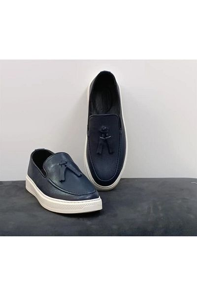 CLAS Swood 1088 Poly Sole Tassel Δερμάτινα Ανδρικά παπούτσια μπαλαρίνας