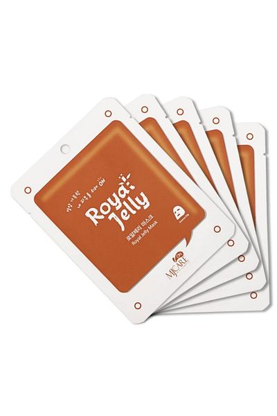 Mjcare On Royal Jelly Mask Royal Jelly Mask Pack of 5