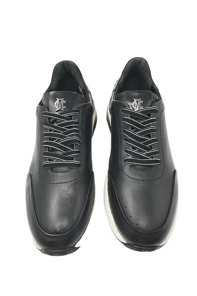 MARCOMEN 19512 Model Black Leather Men's Casual Shoes