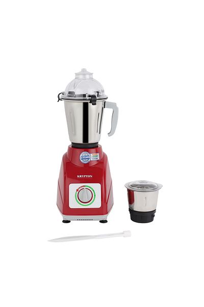 KRYPTON 2 In 1 Mixer Grinder 550w – Stainless Steel Jars Blades, 3 Speed Control, For Smoothies Spices