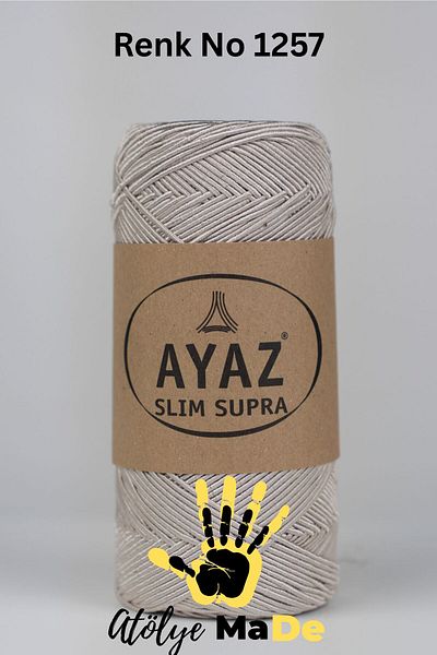 Ayaz Slim Supra -1257- Frosty Slim Supra 100gr 200m 80%Βαμβάκι 20%Πολυεστέρας