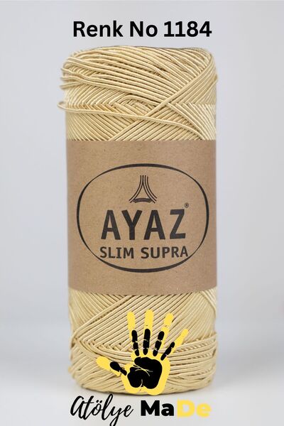 Ayaz Slim Supra -1184- Ayaz Slim Supra 100gr 200m %80Pamuk %20Polyester