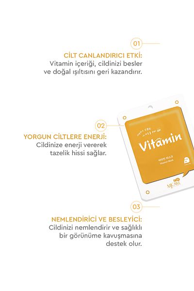 Mjcare MJ Care On Vitamin Mask -Vitamin Mask8809220800221