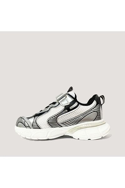 Cool Gray Adam Bebe Kids Sneakers