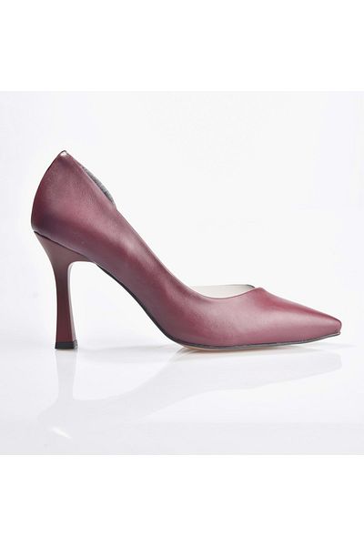 ERDAL KOÇYİĞİT AYAKKABI New Angel 653 Women's Transparent Detailed Classic Stiletto