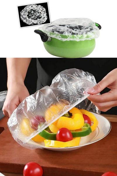 devhome 10 Pieces Practical Freshness Preserving Pot and Plate Cover |   Multi-Purpose Cover Food Cap