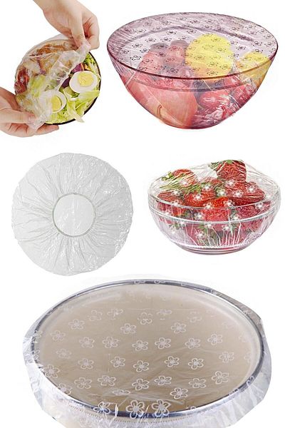 devhome 10 Pieces Practical Freshness Preserving Pot and Plate Cover |   Multi-Purpose Cover Food Cap