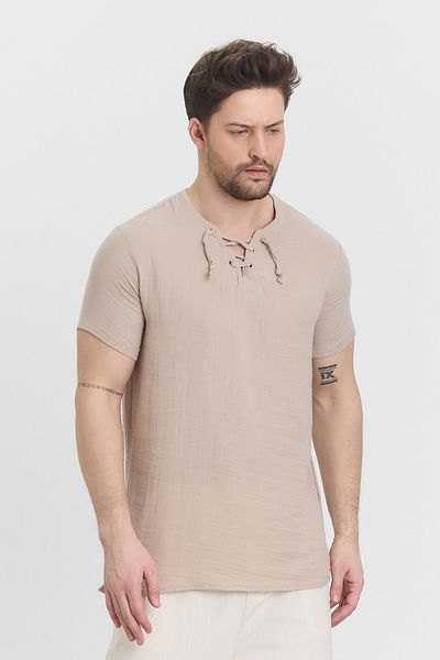 Heaven Ephesus Ανδρικό πουκάμισο - Muslin Alaçatı Shirt - 4070