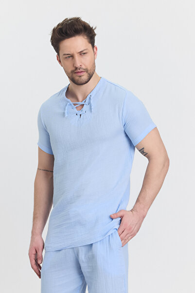 Heaven Ephesus Чоловіча сорочка - Муслінова сорочка Alaçatı - 4070