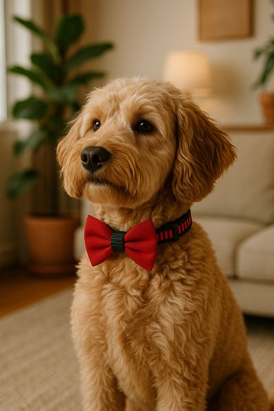 MBS Pet Stylist Adjustable Cat Dog Bow Tie Size S