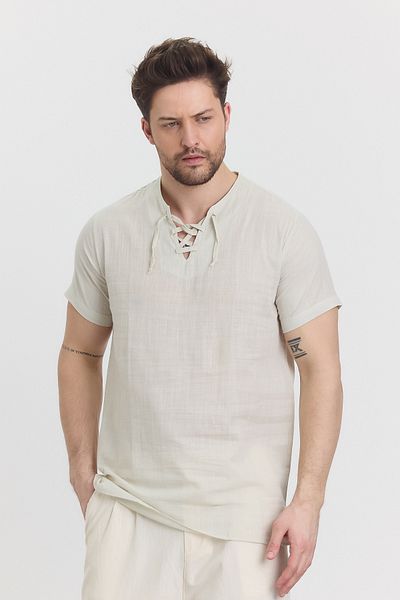 Heaven Ephesus ΠΟΥΚΑΜΙΣΟ ALACATI / T-Shirt (ΜΕ ΣΑΝΤΟΥΚ) - 4590