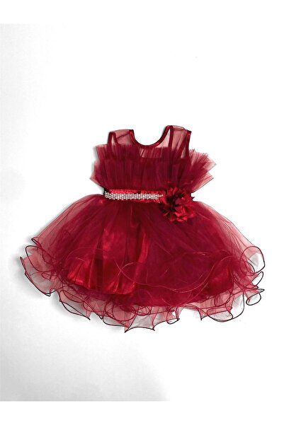 s.t. sebat tekstil فستان بناتي من الأورجانزا توتو مع إكسسوارات SB285