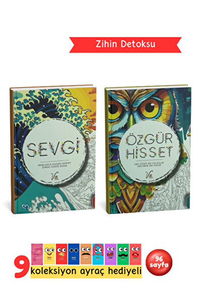 Pembe Yayınevi Mandala Boyama Kitabı – Yetişkinler İçin Stres Giderici Renkli Terapi - Renkli Anlar